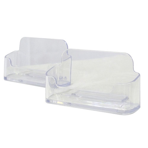 BUSINESS CARD HOLDER CLEAR SINGLE