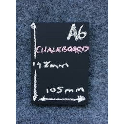 CHALK BOARD A6 ONLY (SUITS CLIP)