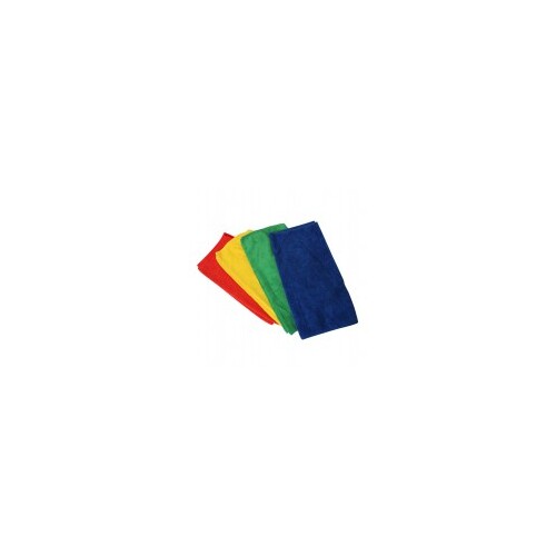 CLOTH MICROFIBRE PK8 FOUR COLOUR 280GSM