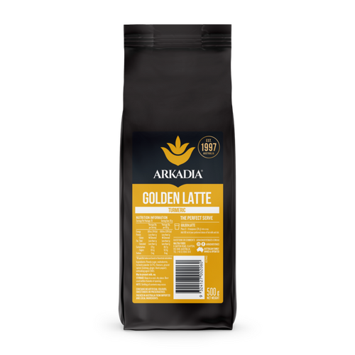ARKADIA GOLDEN LATTE 500G TUMERIC BLEND