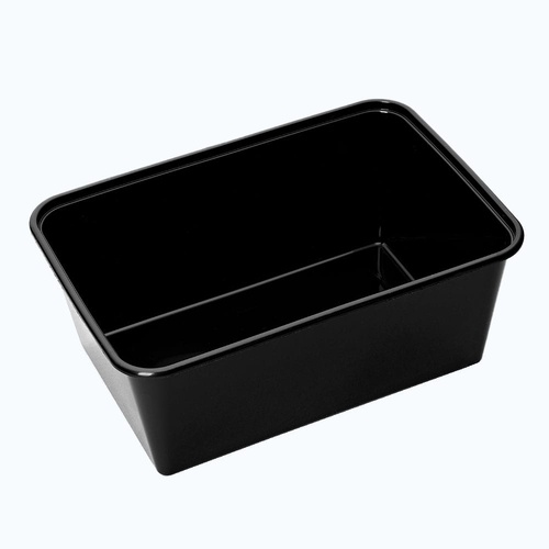 BONSON BLACK 1000ML CONTAINER RECTANGLE