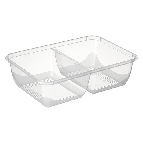 BONSON 650ML COMPARTMENT CONTAINER RECT