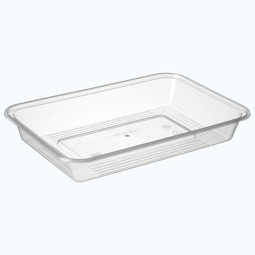 BONSON WIDE BASE 700ML CLEAR CONTAINER