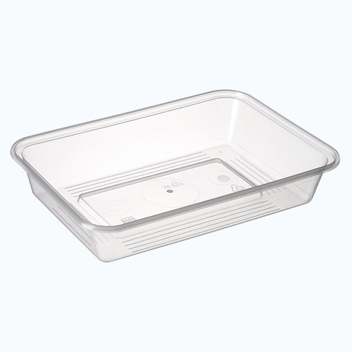 BONSON WIDE BASE 900ML CLEAR CONTAINER