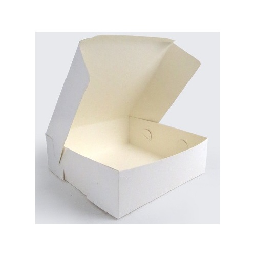 CAKE BOX 10X10X2.5IN - PK 100
