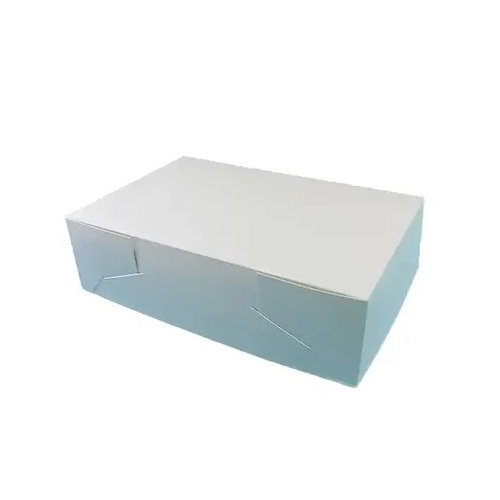 CAKE BOX 1/4 SLAB 385X230X100MM  100PK