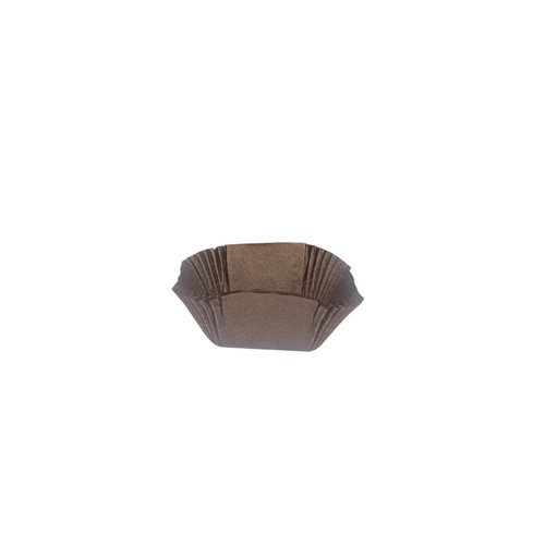MUFFIN CASE NO.515 BROWN RECTANGLE