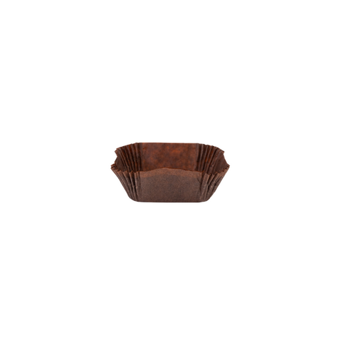 MUFFIN CASE NO.519 BROWN RECTANGLE