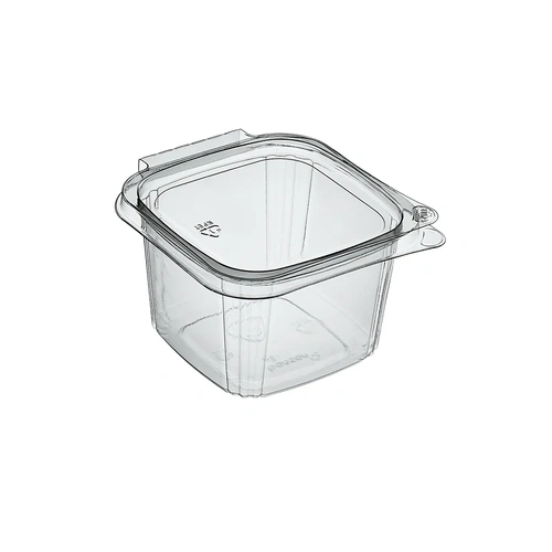 BONSON SQUARE 650ML RPET HINGED LID