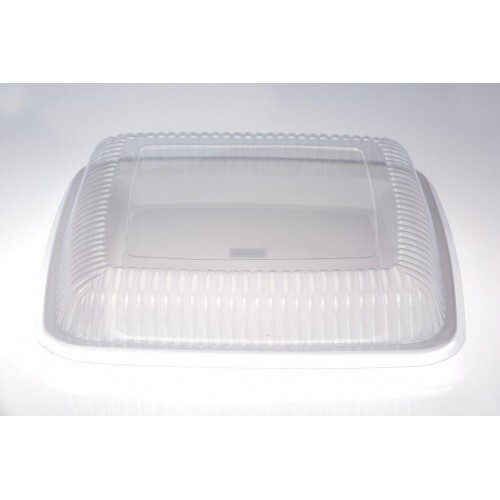 LID FOR 16" SQUARE BLACK/WHITE PLATTER
