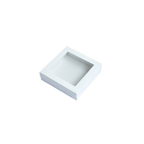 LID WHITE CATER BOX SMALL 225X225X60MM