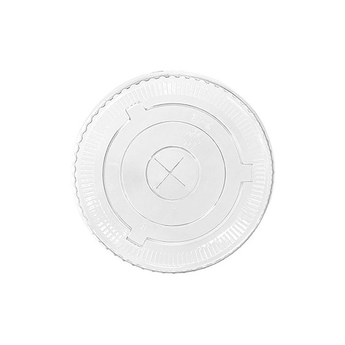 78MM FLAT LID FOR 6OZ-8OZ PET CUPS