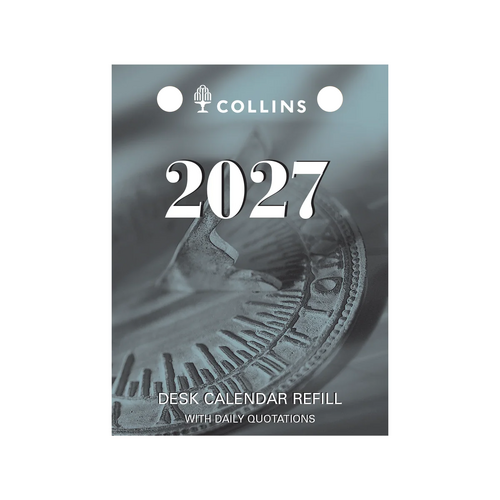 2026 COLLINS DESK CALENDER REFILL (TOP)