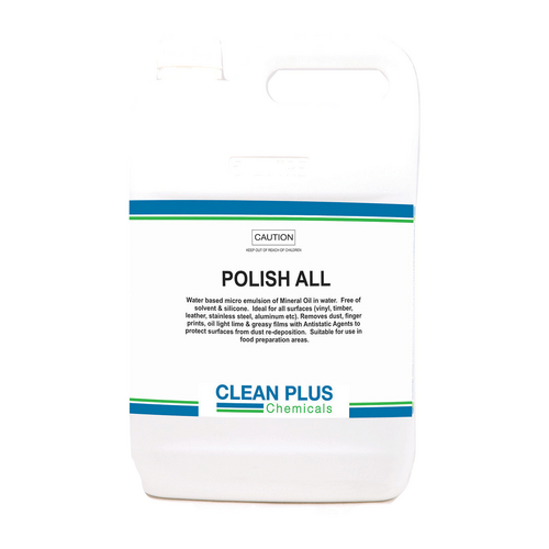 CLEAN+ 5LT POLISH ALL STAINLESS STEEL