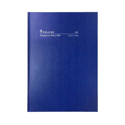 KINGSGROVE #241 DIARY 2026 A4 2DAY/PAGE