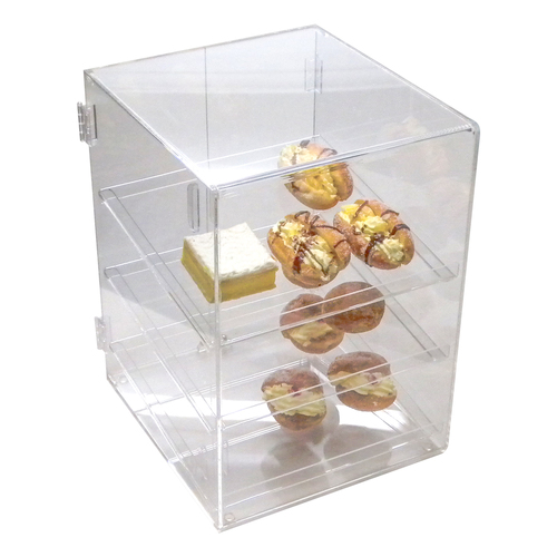 POLYCARB BAKERY DISPLAY CABINET 3 SHELF