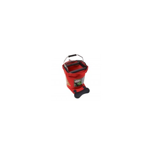 MOP BUCKET 16LT WIDE MOUTH PRO RED