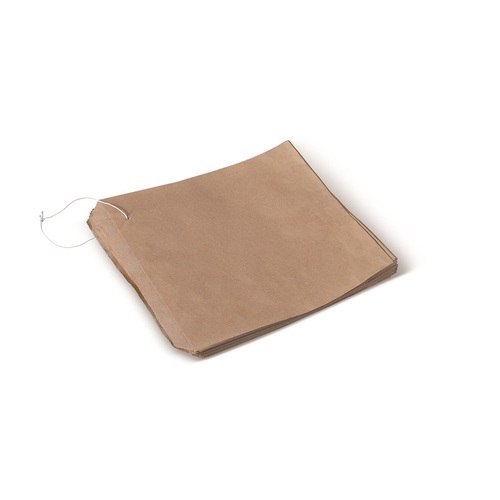 PAPER BAG BROWN 04 FLAT 240X265MM