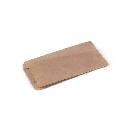 PAPER BAG BROWN 04 SATCHEL 122X295X77MM