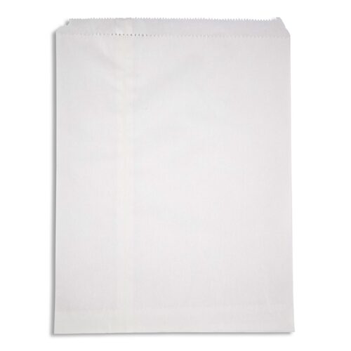 PAPER BAG WHITE 12 FLAT