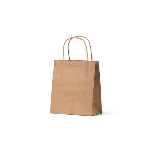 PAPBAG STR/HND TODDLER BROWN 170X200X100