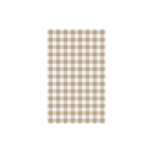 GREASEPROOF 19X15CM CHECK WHITE/BROWN