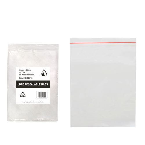 MINIGRIP BAG 15X20 380X500 40UM