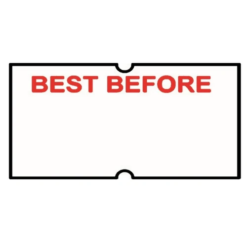 METO LABEL 21X12 BEST BEFORE #821 TOOL