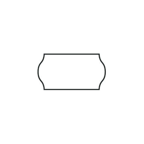 METO LABEL 22X12 WHITE
