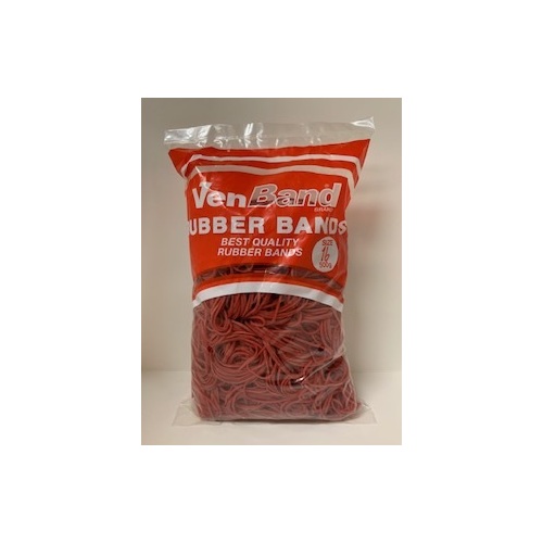 RUBBER BAND 500GM BAG #16 RED