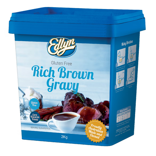 EDLYN RICH BROWN GRAVY (GLUTEN FREE) 2KG