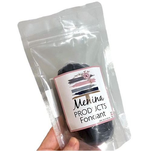 MENINA FONDANT BLACK 250G