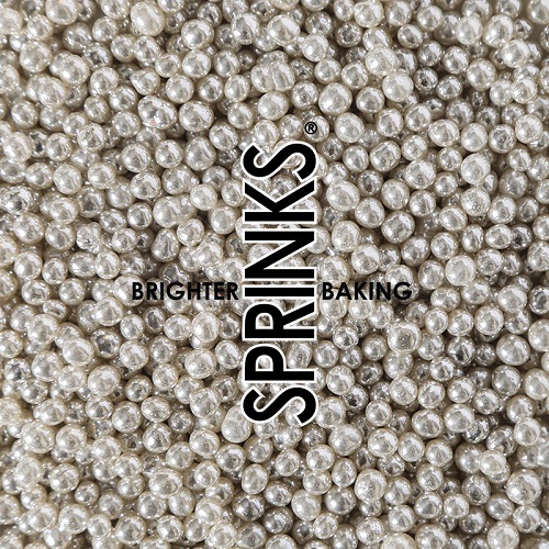 CACHOUS SILVER SPRINKLES 4MM 85G