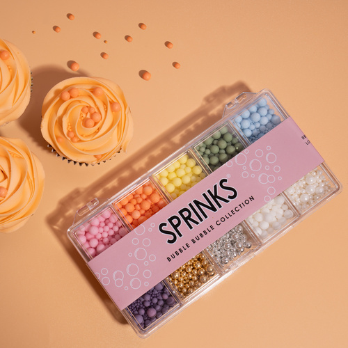 SPRINKS - BUBBLE SPRINKLES BOX 250G