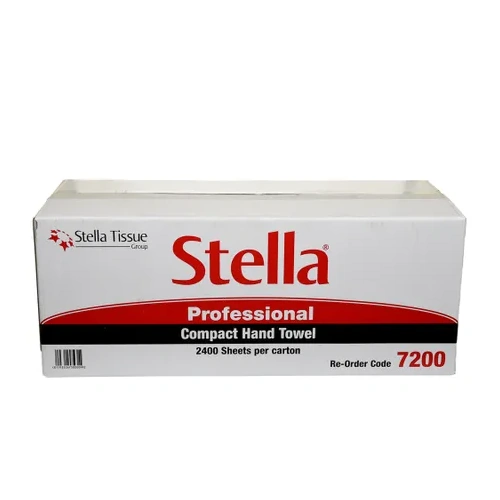 COMPACT SLIM TOWEL WHITE 190MMX250MM