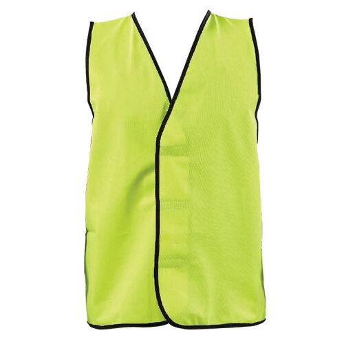 SAFETY VEST DAY YELLOW 2X-LARGE