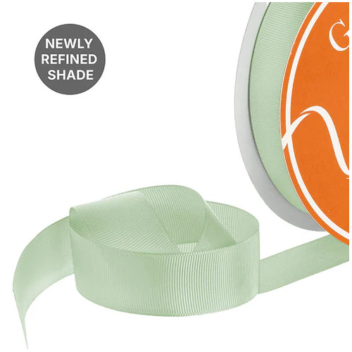 RIBBON GROSGRAIN SAGE 25MMX30M