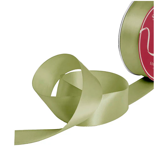 RIBBON SATIN SAGE 38MMX50YARDS